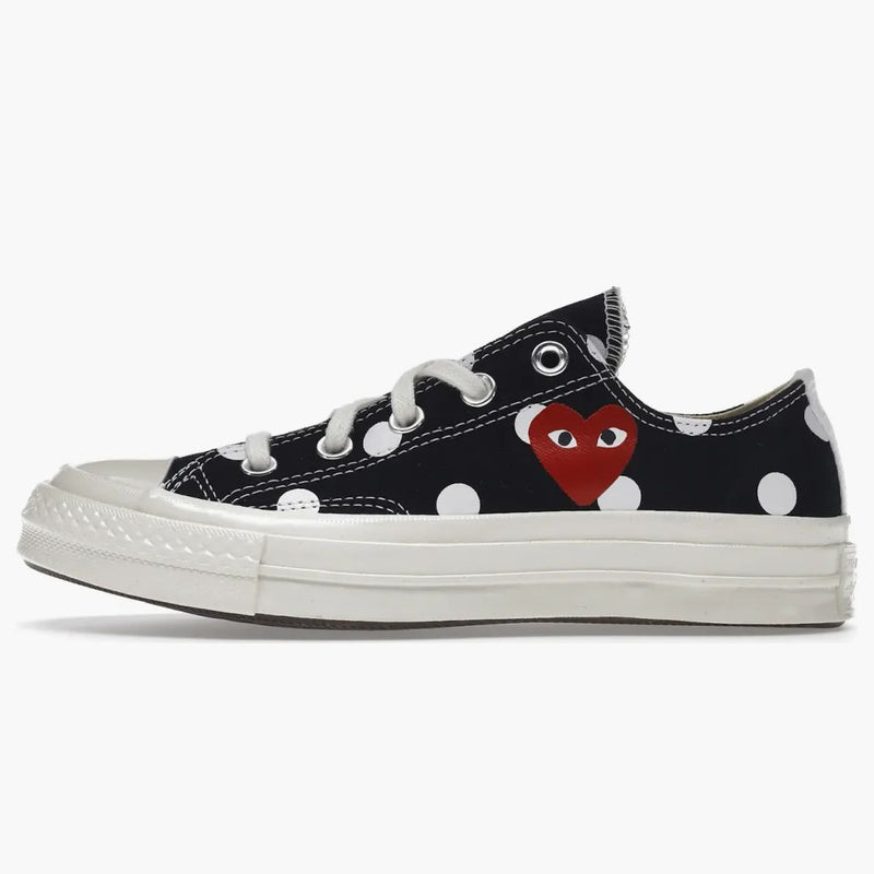 Converse Chuck Taylor All Star 70 Ox Comme of the Garcon Play Polka Dot Black