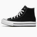 Converse Chuck Taylor All Star Eva Lift Platform Hi Black White (GS)