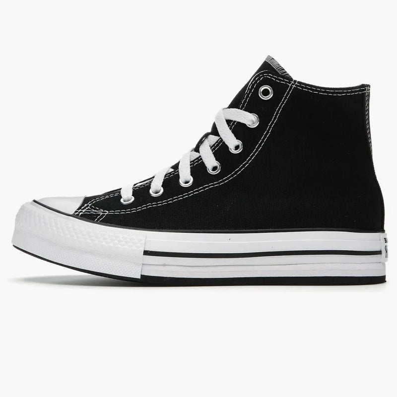 Converse Chuck Taylor All Star Eva Lift Platform HI Black White (GS)