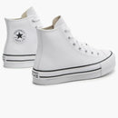 Converse Chuck Taylor All Star Eva Lift Hi Leather White Natural Ivory