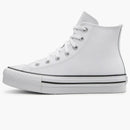 Converse Chuck Taylor All Star Eva Lift Hi Leather White Natural Ivory