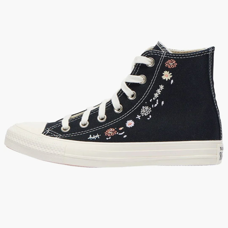 Converse Chuck Taylor All Star Hi broderad blommor (kvinnors)