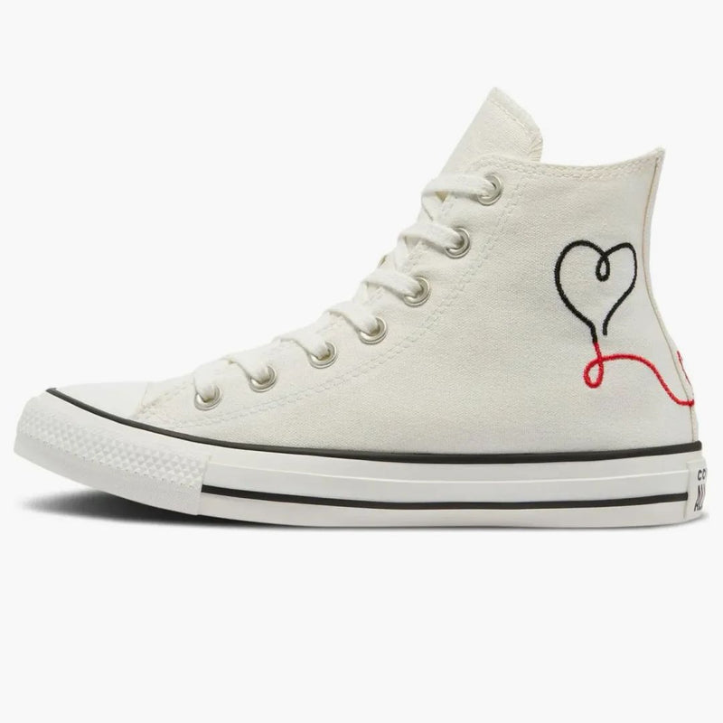 Converse Chuck Taylor All Star Hi Made with Love White