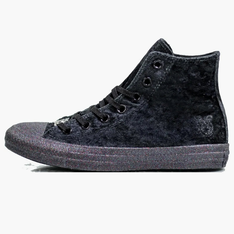 Converse Chuck Taylor All Star Hi Miley Cyrus Black Silver (Women's)