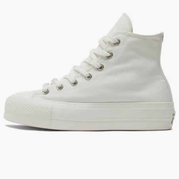 Converse Chuck Taylor All Star Lift Hi Diy Beads Egret (Women's)