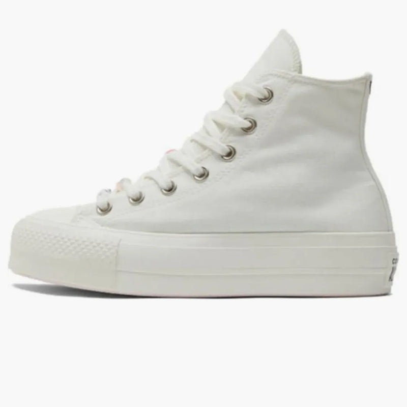 Converse Chuck Taylor All Star Lift Hi Diy Beads Egret (Women's)
