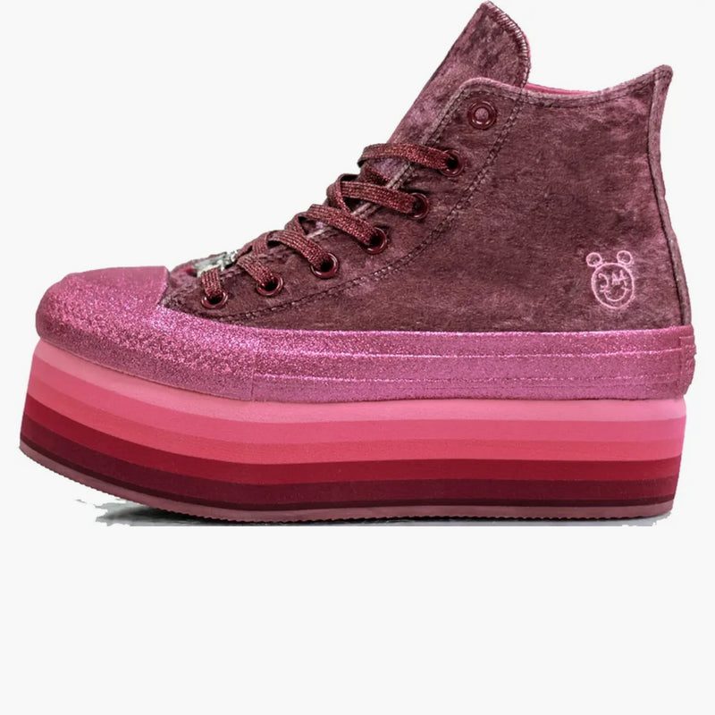 Converse Chuck Taylor All Star Lift Hi Miley Cyrus Pink (Women's)