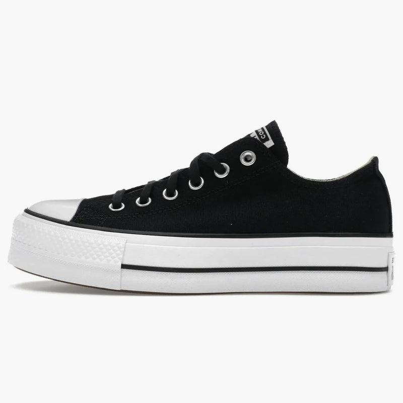 Conversa Chuck Taylor All Star Lift Platform Low Bianco nero (donne)