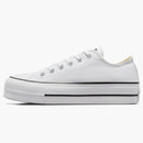 Converse Chuck Taylor All Star Lift Platform Low White Black (women's)