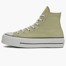 Converse Chuck Taylor All Star Lift Platform Seasonal Color Olive Aura White (Women's)