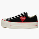 Converse Chuck Taylor All Star Low Platform Comme Des Garçons Play Black
