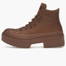 Converse Chuck Taylor All Star Lugged Heel Platform Waterproof Hi Bear Nap Brown (Women's)
