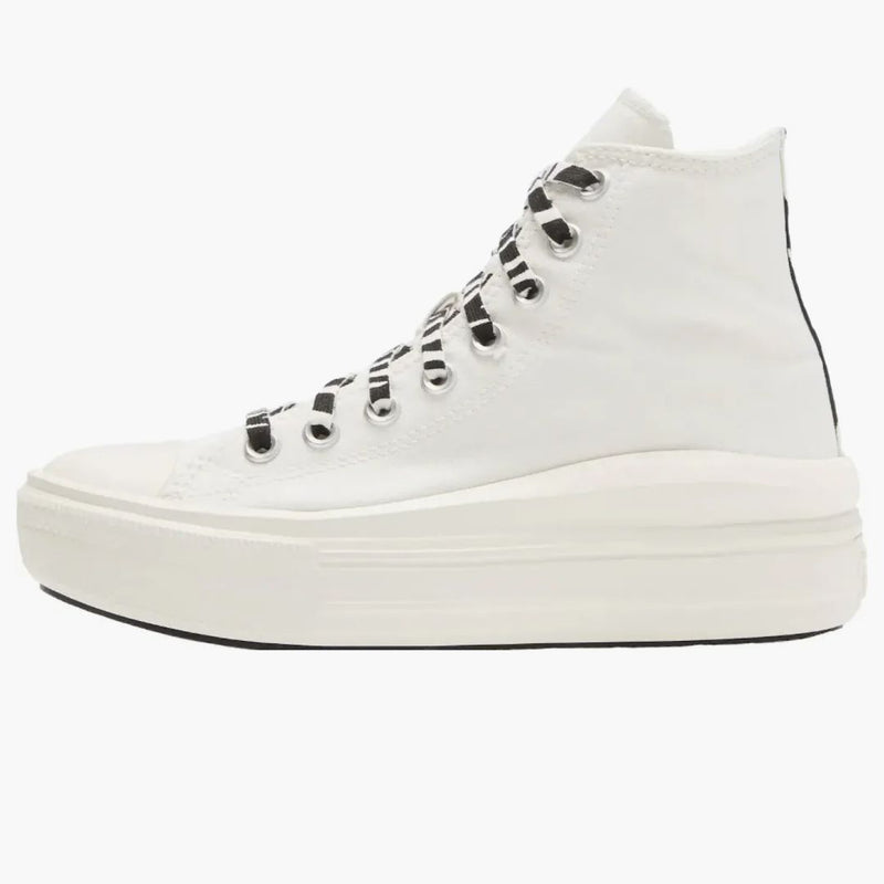 Converse Chuck Taylor All Star Move Hi Archive Print Egret (Women's)