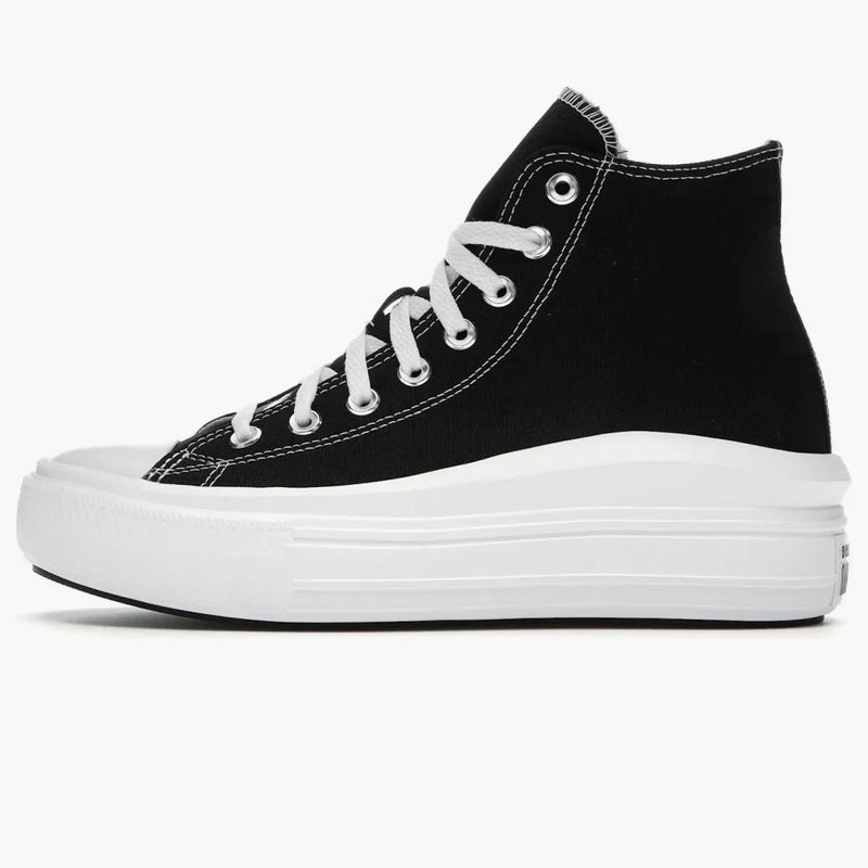Converse Chuck Taylor All Star Move Hi Black (Dámské)
