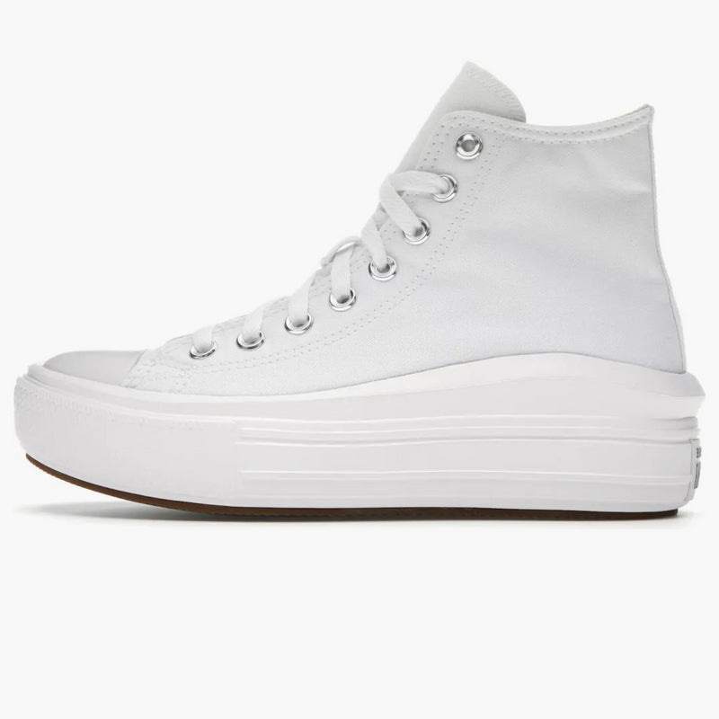 Converse Chuck Taylor All Star Move Hi White (Dámské)