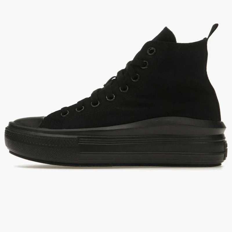 Converse Chuck Taylor All Star Move Platform Black Dark Smoke Grey (GS)