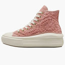 Converse Chuck Taylor All Star Move Platform Hi Daisy Cord Rust Pink (Women's)