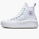 Converse Chuck Taylor All Star Move Platform Hi White Pixel Purple (gs)
