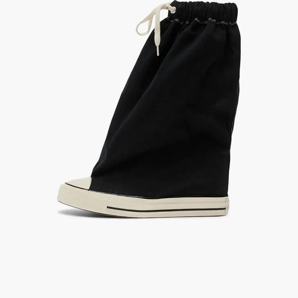 Converse Chuck Taylor All Star Xhi Slouch Wedge Vaquera Black (women's)