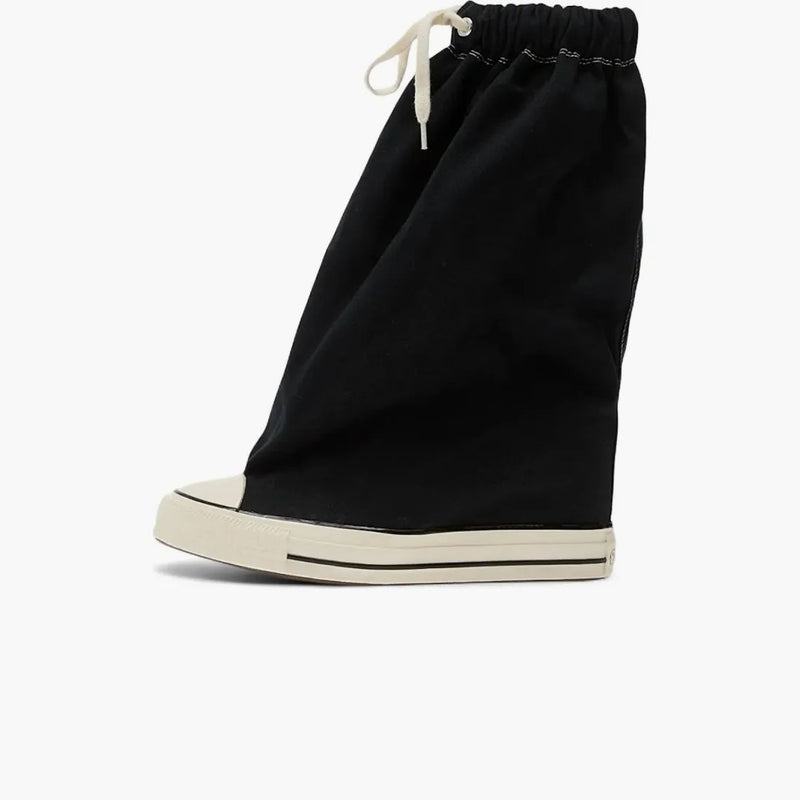 Converse Chuck Taylor All Star Xhi Slouch Wedge Vaquera Black (women's)