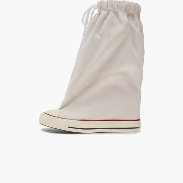 Converse Chuck Taylor All Star Xhi Slouch Wedge Vaquera White (women's)