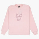 Converse Pokemon Jigglypuff Sherpa Crewneck Sweatshirt Pink