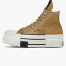 Converse Dbl Drkstar Chuck Taylor All Star 70 Hi Rick Owens Drkshdw Overdye Blonde