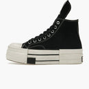 Converse Drkshdw Chuck Taylor All Star Dbl Drkstar Hi Rick Owens Drkstar Black