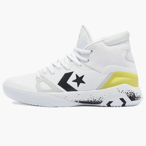 Converse G4 Hi Hi-vis White