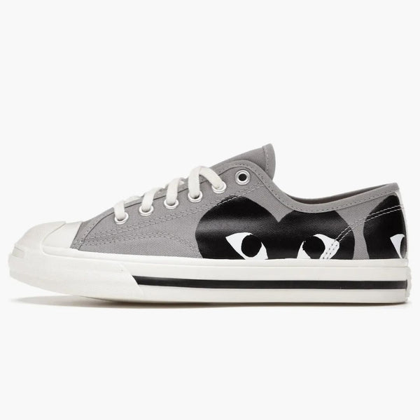 Converse Jack Purcell Comme Des Garcons Play Grey Black