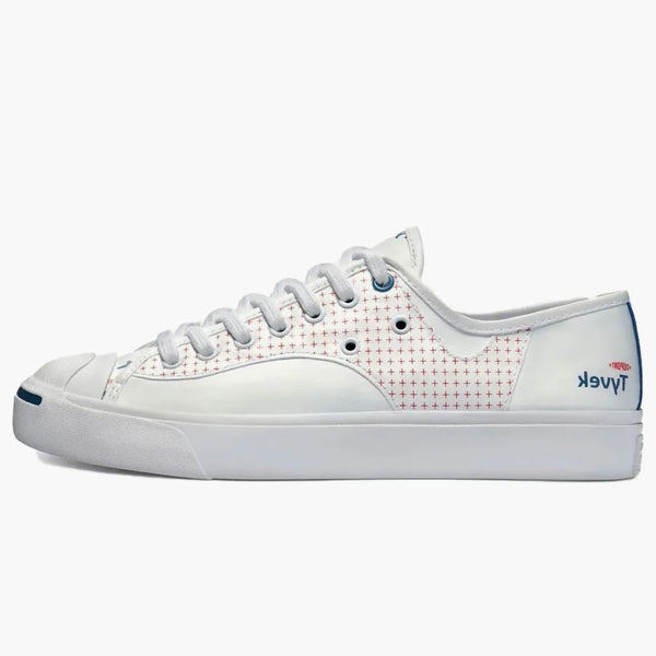 Converse Jack Purcell Rally Low Tyvek White Princess Blue