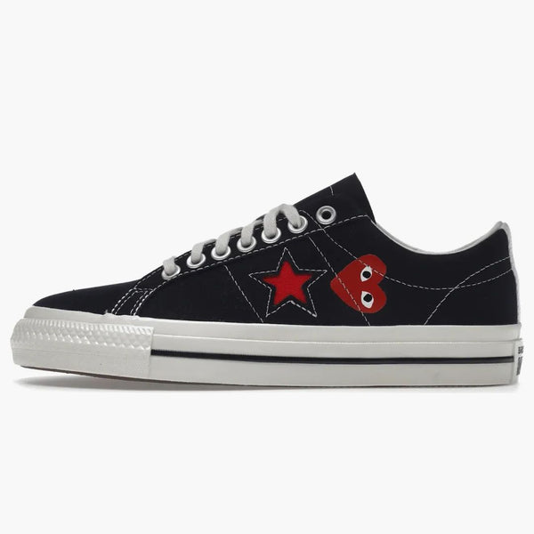 Converse One Star Ox Comme Des Garcons Play Black