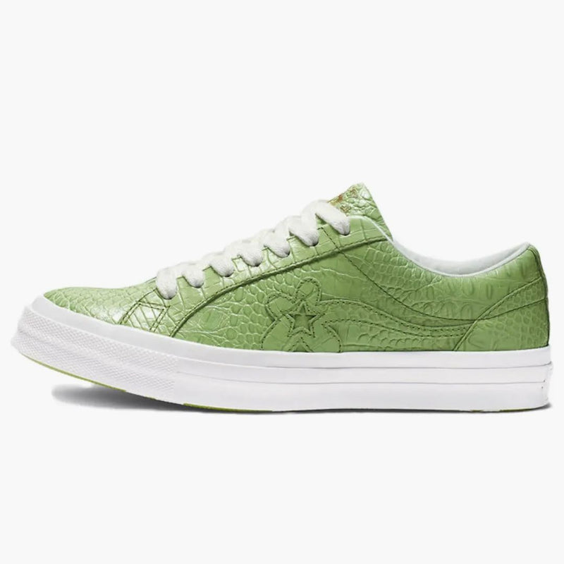 Converse One Star Ox Golf Le Fleur Faux Skin Green