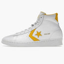 Converse Pro Leather Hi White Amarillo