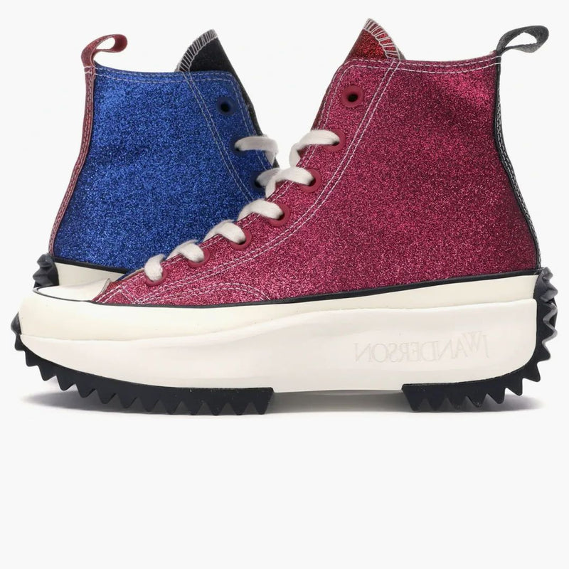 Converse Run Star Hike Hi Jw Anderson Glitter