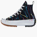 Converse run Star Hike Hi Paint Splatter Black (Women's)