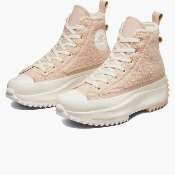 Converse Run Star Hike Hi Platform Sherpa Farro