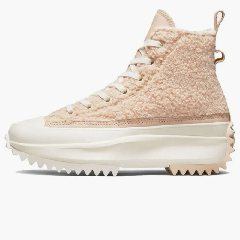 Converse Run Star Hike Hi Platform Sherpa Farro