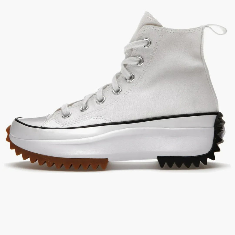 Converse Run Star Hike Hi White Black Gum