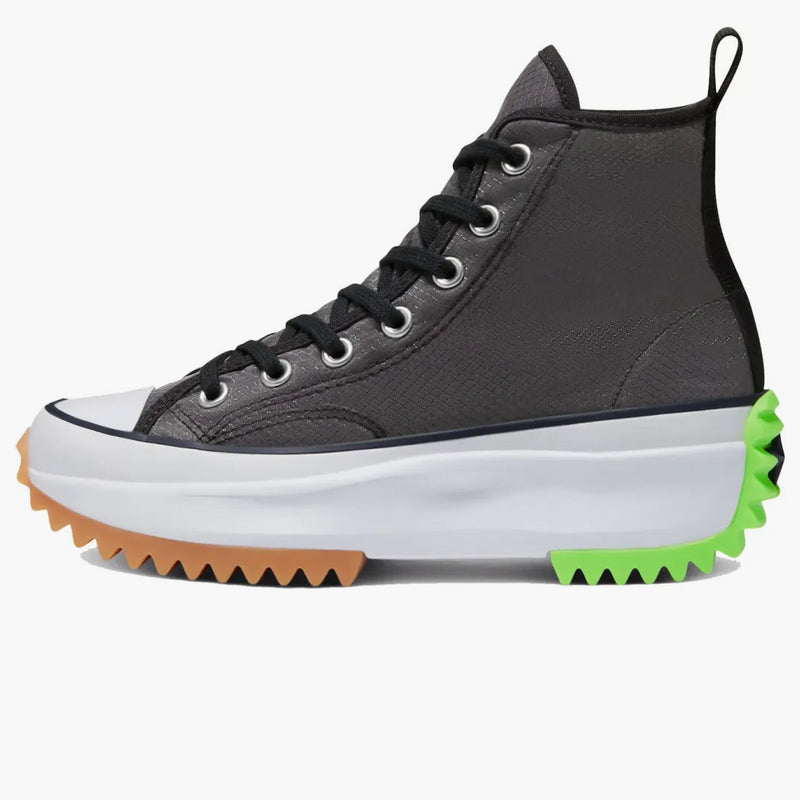 Converse Run Star Hike Hi Concrete Heat Black