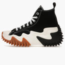 Converse run star motion black white gum