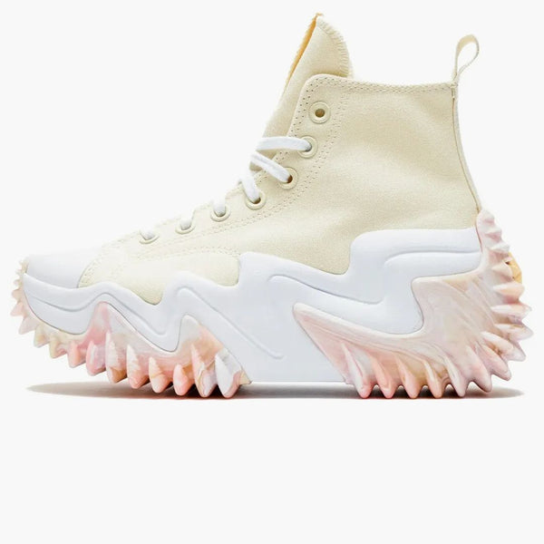 Converse Run Star Motion Cx Hi Soft Dune Pink Marbled