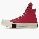 Converse Turbodrk Laceless Chuck Taylor All Star 70 Hi Rick Owens Drkshdw Cactus Flower Pink