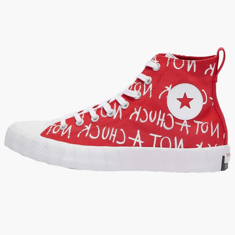 Converse Unt1tl3d Hi Not A Chuck Red