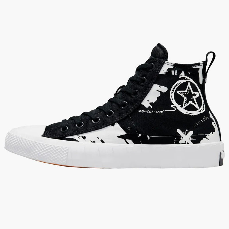 Converse Unt1tl3d Hi Script Print Black