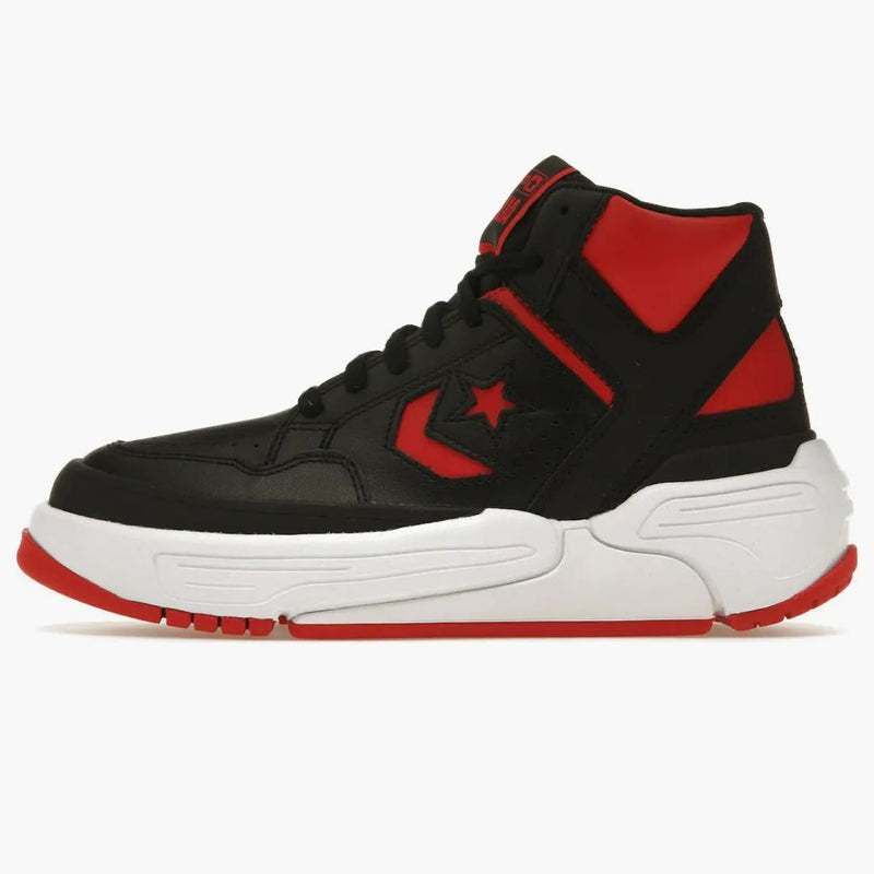 Converse Weapon Cx Mid Black Casino White Colorblocked Leather