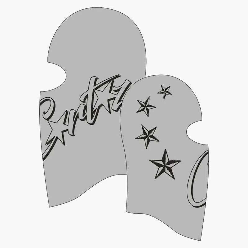Corteiz 4Starz Liteweight Ski Mask Grey