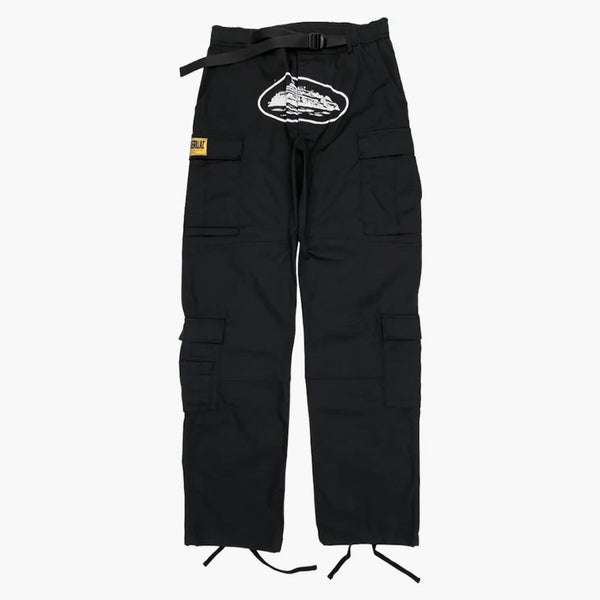 CORTEIZ 4STARZ EDYCJA Specjalna Guerillaz Cargos Black/White