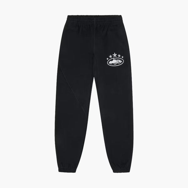 Corteiz 5 Starz Sweatpant Black