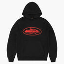 Corteiz Alcatraz V2 sudadera con capucha negra/roja